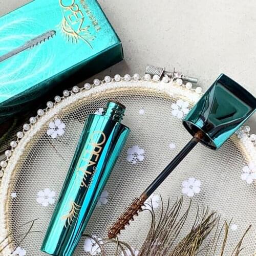 Black mascara 360 degree curling waterproof thick natural slender without smudging mascara makeup beauty
