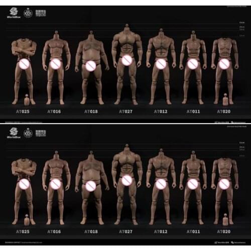 Worldbox 1/6 Scale AT011 AT012 AT016 AT017 AT018 AT020 AT025 AT027 AT032 Male Man Boy Body Figure For 12" Action Figure Toys
