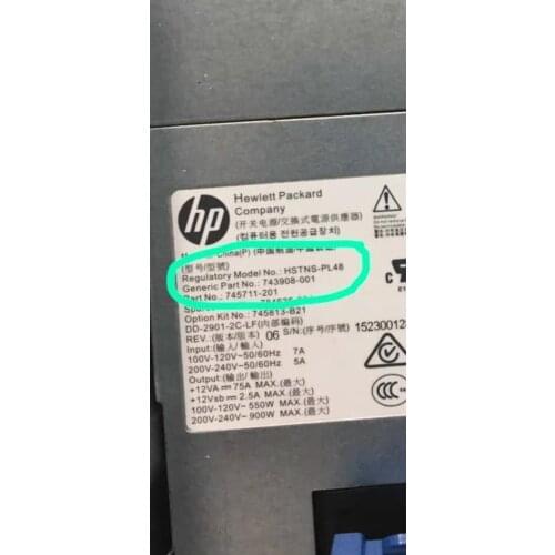 HP 160 G9 743908-001 784636-001 745813-B21 745711-201