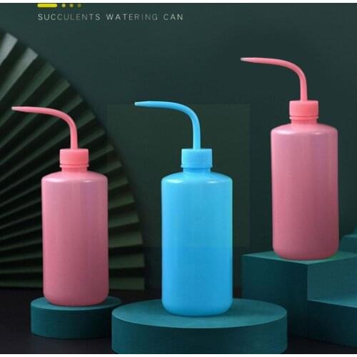 Nosed Elbow Pot Squeeze-type Dripping Kettle Plastic Long-mouthed Watering Device Dripper J3P4