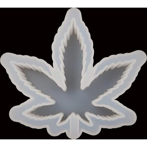 Maple Leaf DIY Craft Ashtray Storage Box Home Ornament Silicone Mold Decor Tool