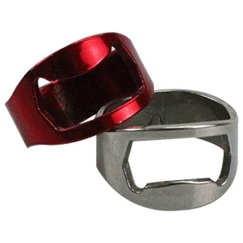 Stainless Steel Beer Openers Portable Finger Ring Bottle Opener Bottle Beer Cap Opening Remover Kitchen Bar Gadgets 4 Colors