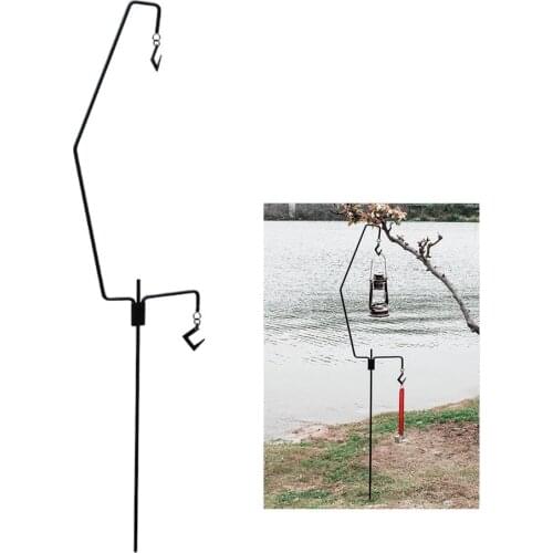 Portable Detachable Lantern Stand Lamp Tripod Outdoor Camping Lamp Bracket Lamp Holder Camping Hang Rack 캠핑