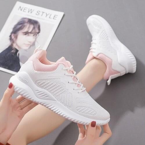 Outdoor Free Running for Women Jogging Walking Sports Shoes High-quality Lace-up Athietic Breathable Blade Sneakers Women Sshoes