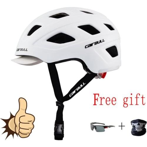 Cairbull Bicycle Helmet MTB Bike Riding Ultralight Helmet Cycling Safety Head Hat With Light Casco Ciclismo Helmet Safety Casque