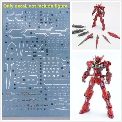 D.L high quality plating silver Decal water paste GN08 For Bandai MG 1/100 GNY-001F Astraea type F Gundam DL124