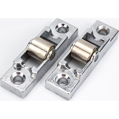 4pcs Zinc alloy Flat/Concave Wheel Slide Doors Window pulley U-type Ball Bearing Wheel Roller Plastic steel Hardware Accessories