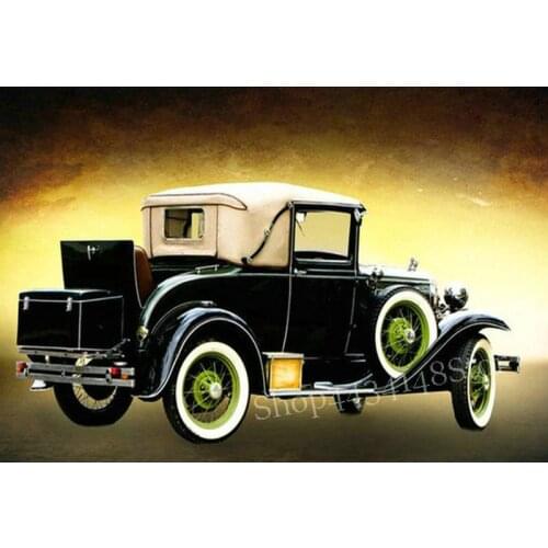 ArtBack 5d diy diamond painting cross stitch classic car full square rhinestone car icon diamond mosaic