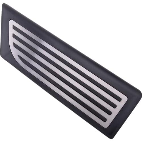 Car Footrest Foot Rest Dead Pedal Plate Pad Cover Trim Cap Fit For Tesla Model 3 2018 2019 Left Hand Drive