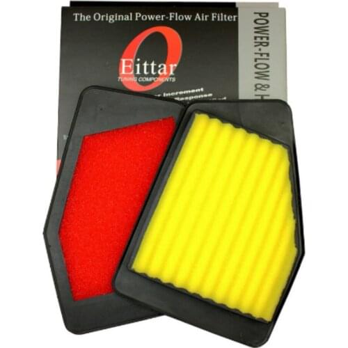 1Pcs Car Air Filter High Flow Air Filter Auto Super Hybrid Air Filters for Honda Accord 2.0L 2014-2016 ( match OE17220-5DO-W00 )