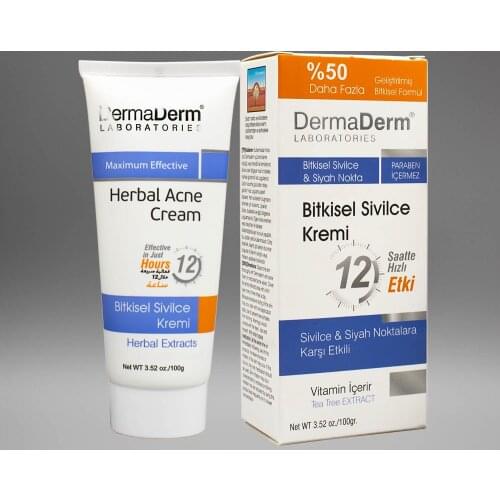 Dermaderm Herbal Acne Cream Anti Acne Smooth Skin 100g Fast Shipping
