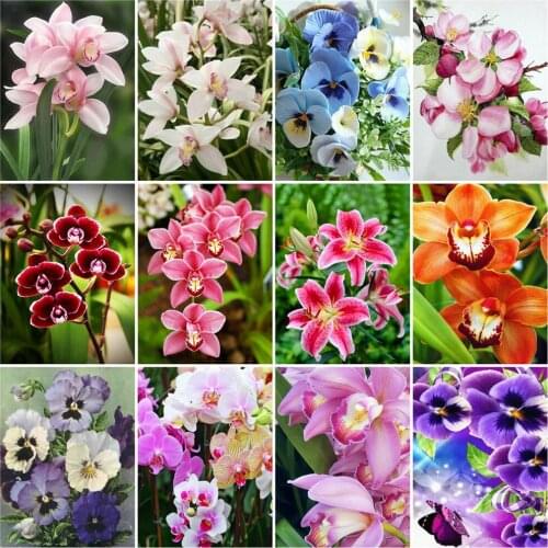 EverShine 5D Diamond Painting Flowers Mosaic Diamond Embroidery Lily Needlework Picture Of Rhinestone Art Sale Handmade Hobby