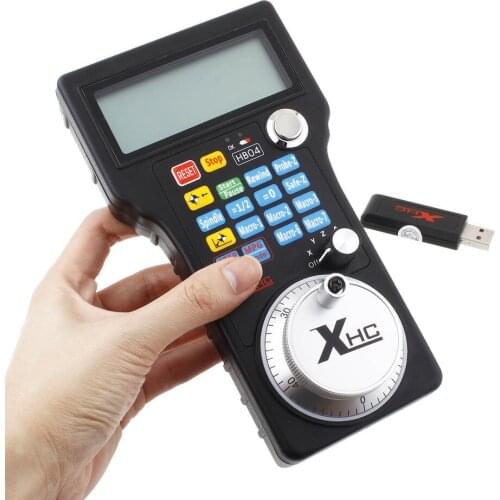 Engraving Machine Remote Control Handwheel A545A Mach3 MPG USB Wireless Handwheel For CNC 3,4 Axis Controller Milling Machine