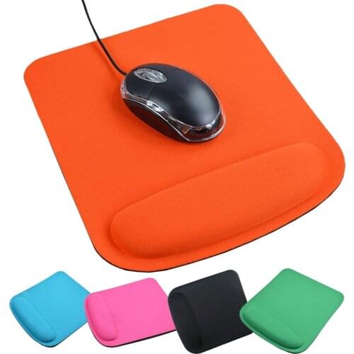 Dropshipping Square Mouse Pad With Wrist Rest Support Comfortable Gaming Mouse Mat Anti Slip Mice Pad For Computer PC Laptop