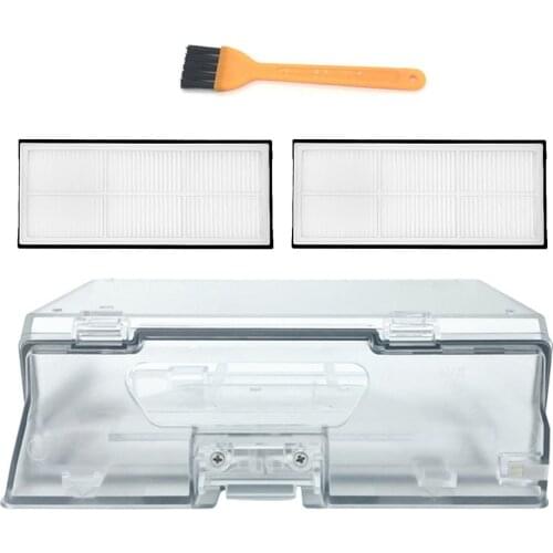 Dust Box for Roborock S7 S7MAXV T7S T7S PLUS Robot Vacuum Cleaner Without Filter Spare Parts