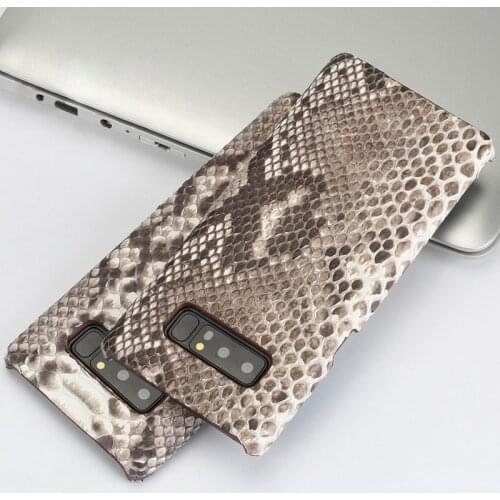 100%Python skin personality phone case for Samsung Galaxy S8 S8+plus S9 S9plus Note 8 luxurious fashion protective case