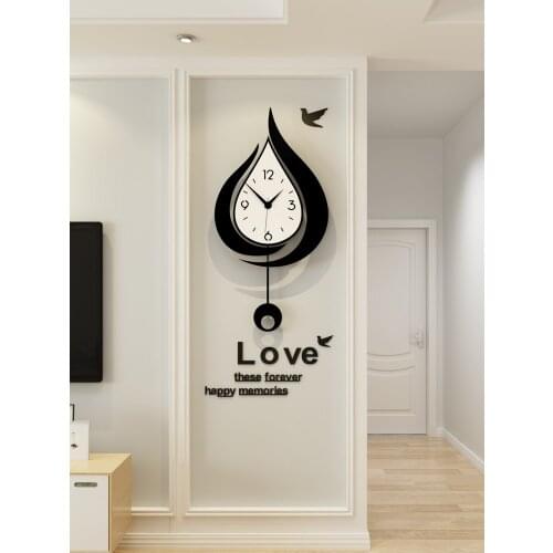 Silent Anchor Accessories Wall Clock Angels Animal Accessories Home Decoration Clock with Photo Frame Novelty Wall Clock Hot 5