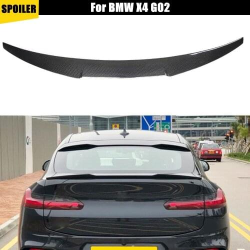High Quality carbon fibre Car Rear Wing Spoiler For BMW X4 G02 2019 Spoiler