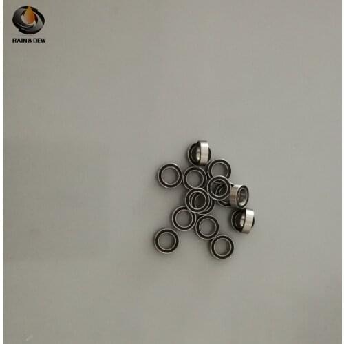 High precision MR106 2RS MR106-2RS SMR106-2RS 6X10X3mm Deep groove Ball Bearings SMR106 / L-1060