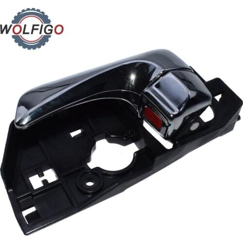 WOLFIGO Rear Left Driver Side Door Handle Chrome for Hyundai Sonata 2009 2010 836103K530CR