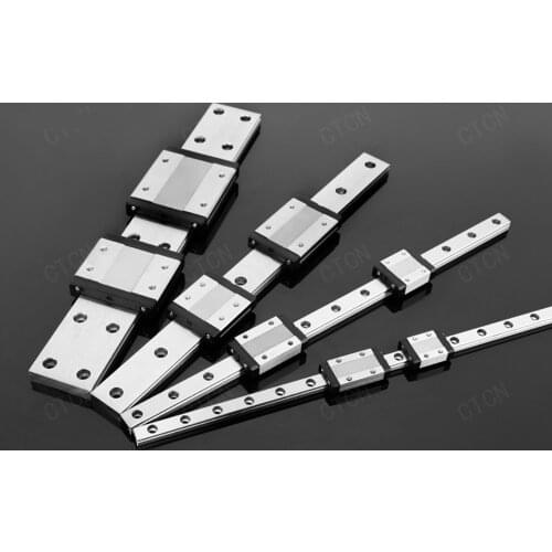 Factory Spot Linear Rail Guide 1PC MGW MGW7 MGW9 300- 800mm Linear Guide Rail Slide MGW12H Carriage 3D Printer CNC Tool