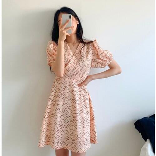 2021 Plus Size Floral Print Summer Dress Evening Long Vintage Dresses Oversize Short Sleeve Beach Women Dress Robe Vestido Prom