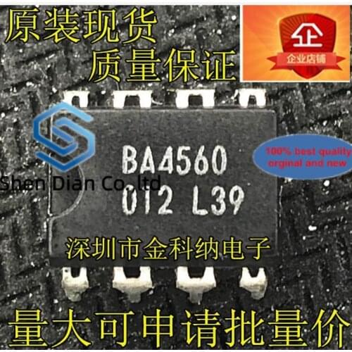 10pcs 100% orginal new in stock BA4560 double high conversion rate operational amplifier DIP-8 genuine