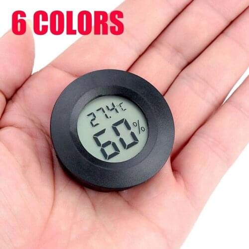 2In1 Thermometer Hygrometer Mini LCD Digital Temperature Humidity Meter Detector Thermograph Indoor Room Instrument 2021 New