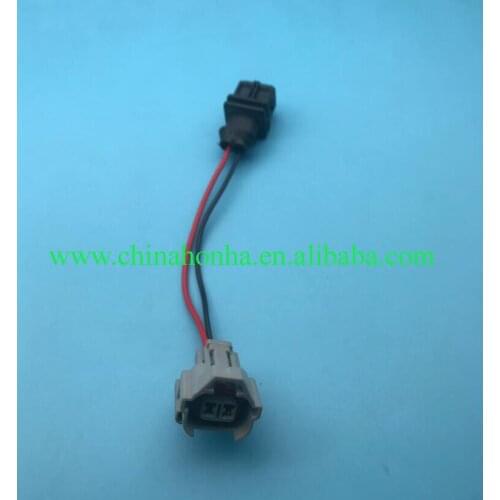 5pcs/lot plugwire Harness Top Slot Female Fuel Injector Connector 6189-0060 to Ev1 fuel injectors