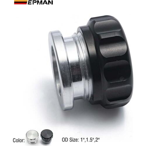 OD 1" ,1.5" ,2" Aluminum Weld Bung And Cap Fuel Surge Tank Cap Oil Water Tank & Radiator & Coolant Reservoir Caps EPYXG200M