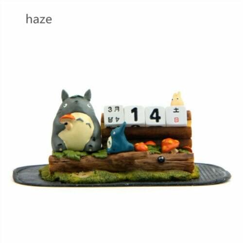 Anime My Neighbour Totoro Tree Stump Calendar Figure Model Toy Car Decor No Box