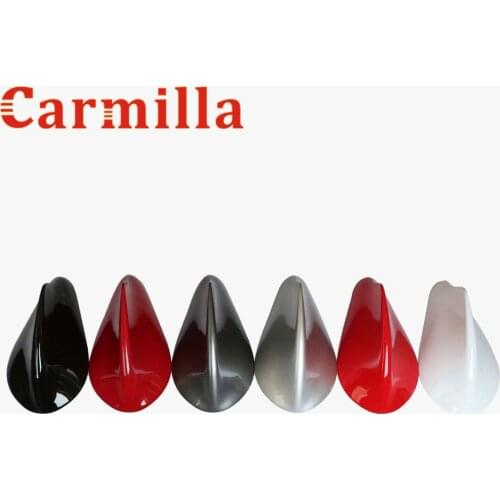 Carmilla Car Front Antenna Radio Shark Fin Aerials Sticker FM AM for Ford Fiesta Hatchback for Focus 2 Mk2 Hatchback