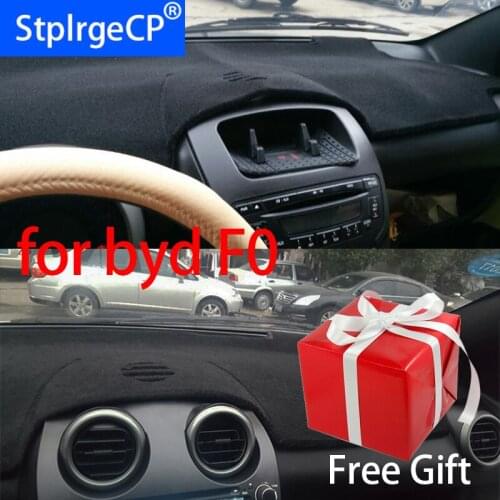 For BYD F0 2008-2016 Right and Left Hand Drive Car Dashboard Covers Mat Shade Cushion Pad Carpets Accessories