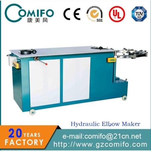 Hydraulic elbow making machine, elbow making machine, elbow forming machine