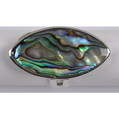 New Zealand Abalone Shell Finger Ring Jewelry For Woman Gift X064