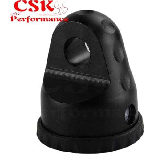 XTV Shackle / D-Ring Mount For UTV ATV Winch Lines With PQY sticker Black / Red