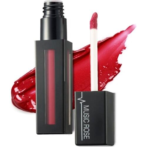 Music Rose lipstick matte waterproof long lasting Lips makeup cosmetic for women