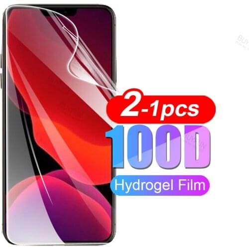 Soft Film for iphone 12 Mini Pro Max Hydrogel Film Screen Protector Film for iphone12 X XR XS MAX 8 7 6 6S Plus Not Glass