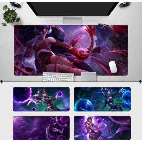Soft Syndra League of legends Gaming Mouse Pad Gamer Keyboard Maus Pad Desk Mouse Mat Game Accessories for overwatch/cs go/LOL