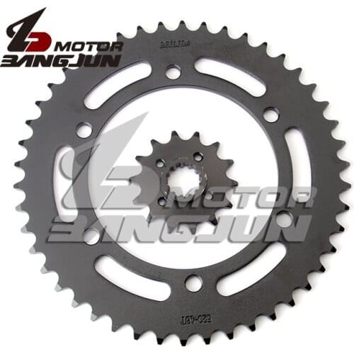 For Kawasaki ZXR250 Wheel Gear Motorcycle Front & Rear Sprocket Geartransmission