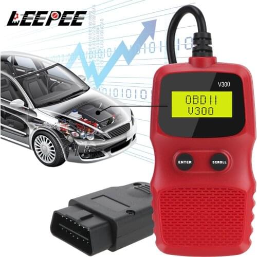ELM327 Digital Display Car OBD2 Code Reader Diagnostic Tools OBD 2 Scanner OBDII On-board Monitoring Auto Accessories Electronic