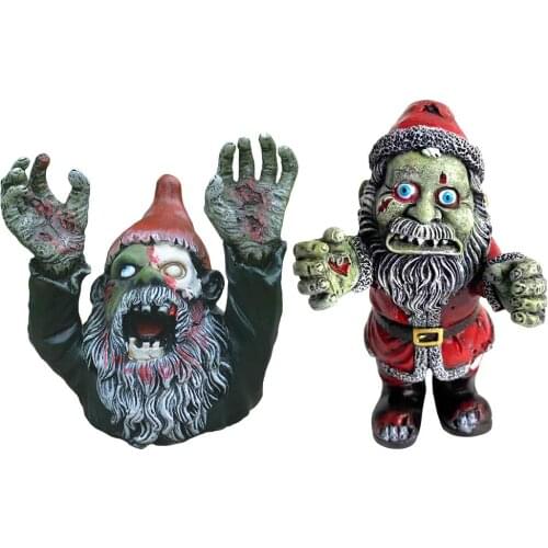 Zombie Resin Ornament Garden Lawn Sculpture Decoration Outdoor Courtyard Horror Halloween Resin Crafts Ornaments