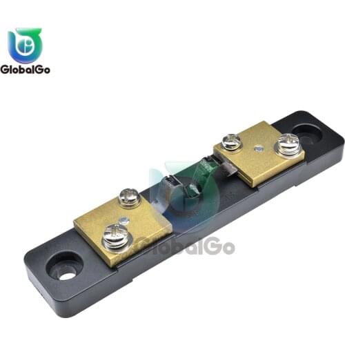 10A 20A 30A 50A 100A 75mV External Shunt FL-2 Current Meter Measure Shunt Resistors For Digital Ammeter