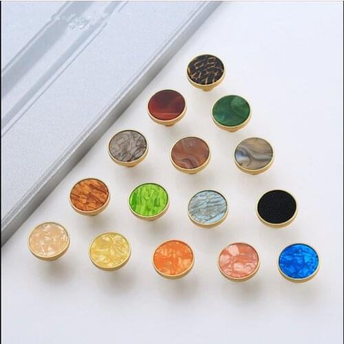 6 Pieces Zinc Alloy Decorative Hook Drawer One-hole Handle