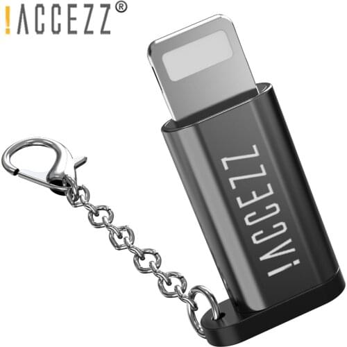 !ACCEZZ Lighting OTG For Apple to Micro USB Adapter For iPhone 11 Pro Max X XS 7 Data Sync Charger Microusb Male 8Pin Connector