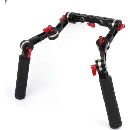 ARRI Type Rosette Handle Grip Set H7 fr 15mm Rod System DSLR Rig Film Video Mirrorless 4K Camera Armor Cage Support Matte Box FF