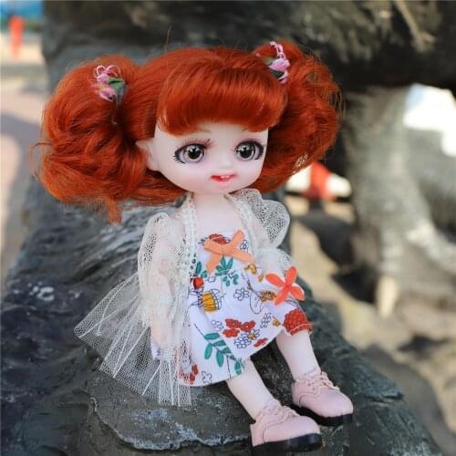 ICY DBS DREAM FAIRY POCKET DOLL mechanical joint Body official makeup hair eyes clothes shoes 16CM SD gift 1/8 BJD anime