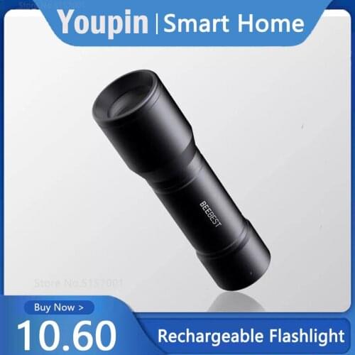 Youpin Beebest Rechargeable Flashlight Mini Multifunction Hand Lamp Ultra Bright Portable LED Night Light For Lantern Camping
