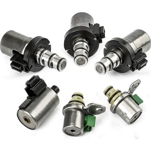 Genuine 4F27E 4F27-E Transmission Solenoid Block Pack 4-Speed 6PCS for Ford Focus Fiesta for Mazda 3 5 6 CX-7 Gearbox Repair Kit