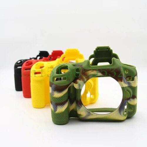 Rubber Silicone Case Camera Bag for Canon D750 Rubber Camera Bag Case Cover for D750 Black Red Yellow Camouflage